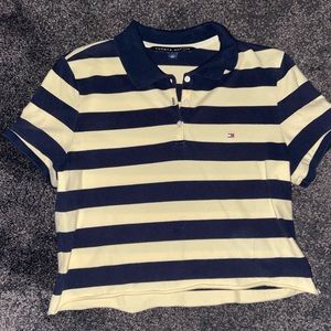 Tommy Hilfiger cropped collar t-shirt